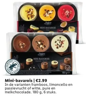 Aanbieding: Mini-bavarois