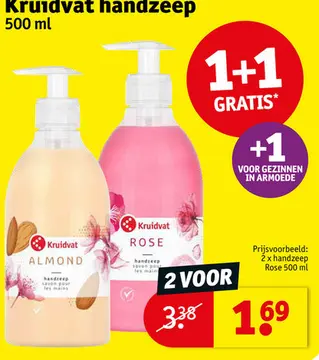 Aanbieding: Kruidvat handzeep