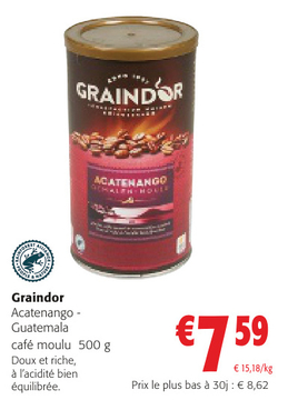 Offre: Graindor Acatenango 