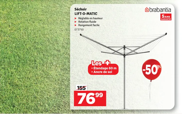 Offre: Séchoir LIFT-O-MATIC