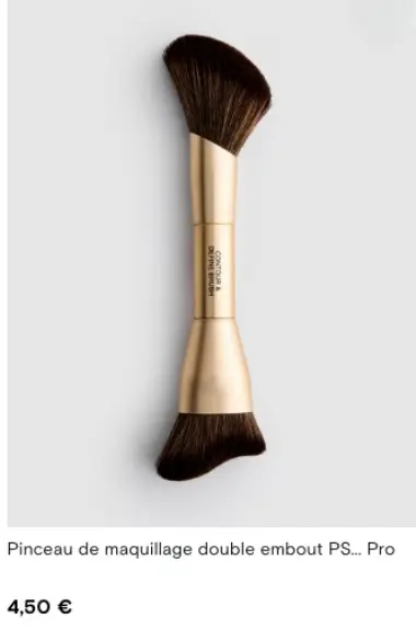 Offre: Pinceau de maquillage double embout PS... Pro