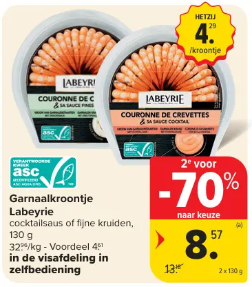 Promotie: Garnaalkroontje