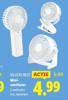 Aanbieding: Mini-ventilator