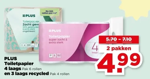 Aanbieding: Toiletpapier