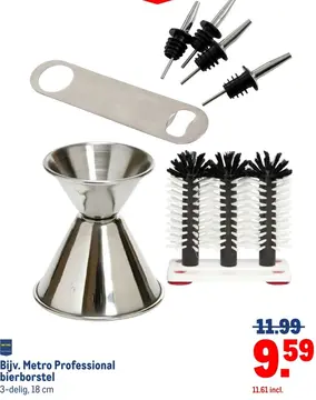 Aanbieding: Bijv. Metro Professional bierborstel