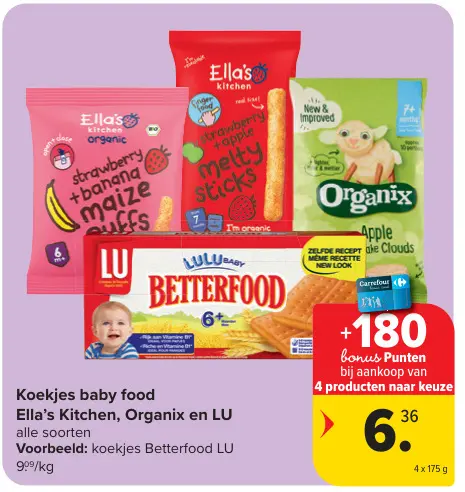 Promotie: Koekjes baby food
