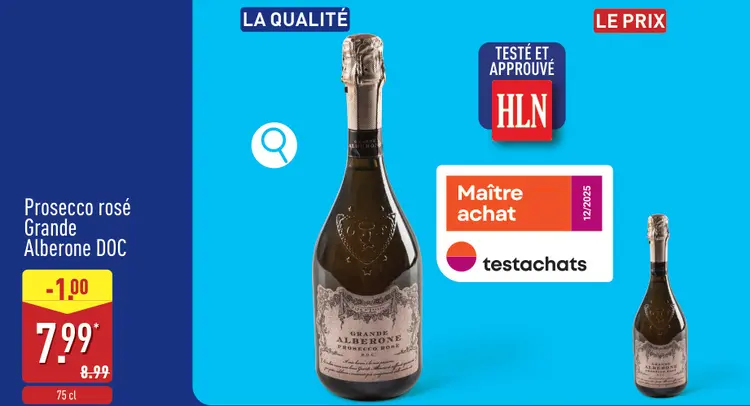 Offre: Prosecco rosé Grande Alberone DOC