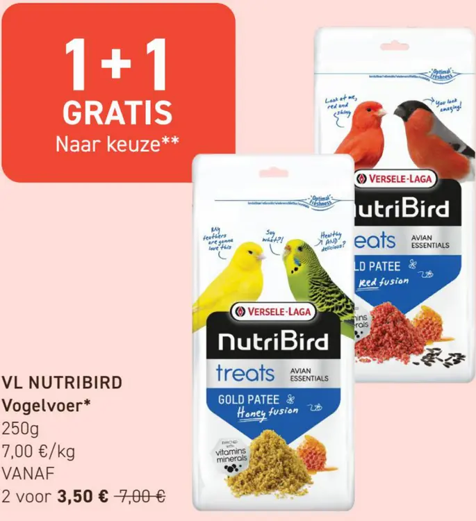 Promotie: Vogelvoer