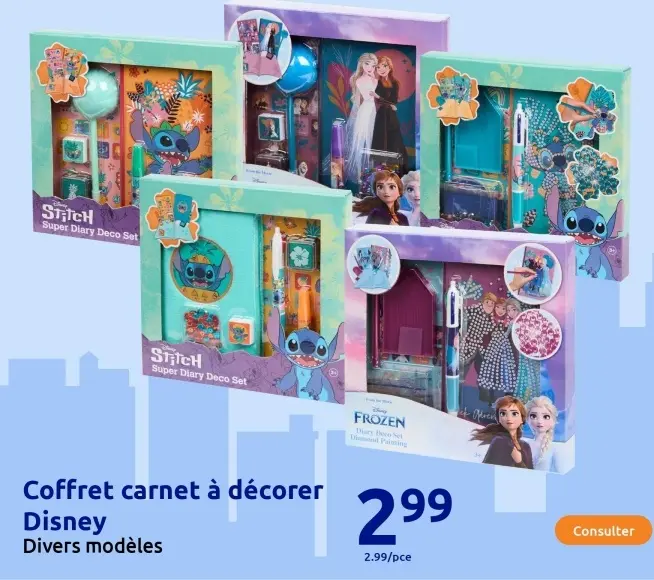 Offre: Coffret carnet à décorer