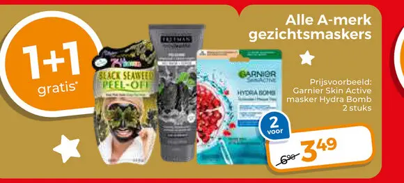 Aanbieding: Gezichtsmaskers