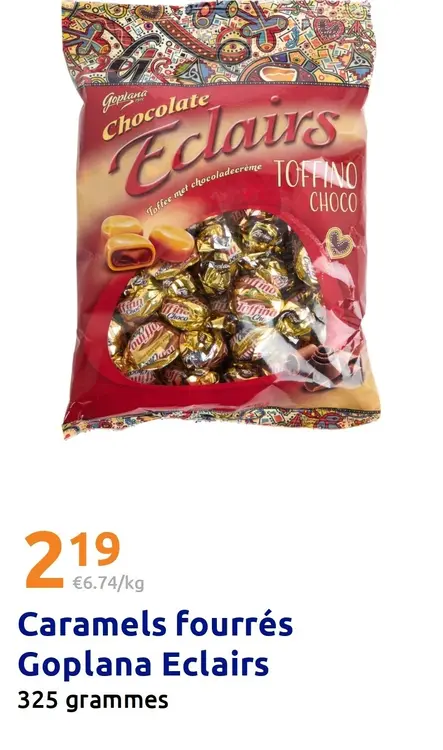 Offre: Caramels fourrés Goplana Eclairs