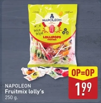 Aanbieding: Fruitmix lolly's