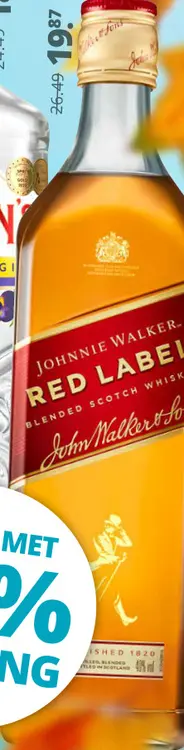 Aanbieding: Johnnie walker red label