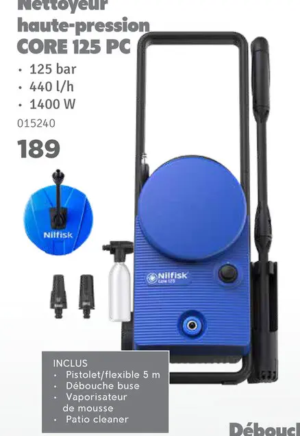 Offre: Nettoyeur haute-pression CORE 125 PC