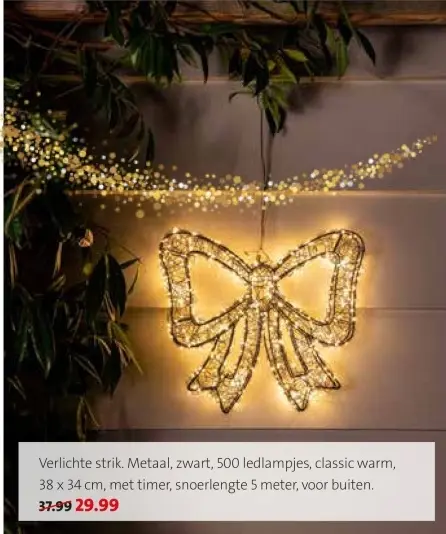 Aanbieding: Verlichte strik