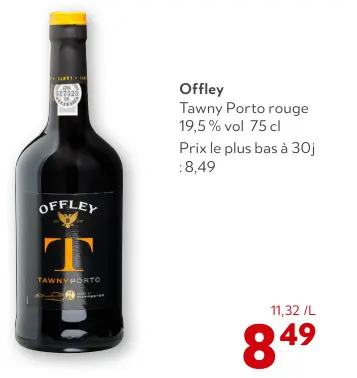 Offre: Tawny Porto Rouge