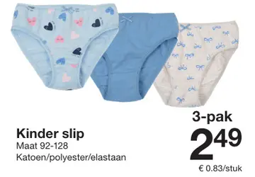 Aanbieding: Kinder slip