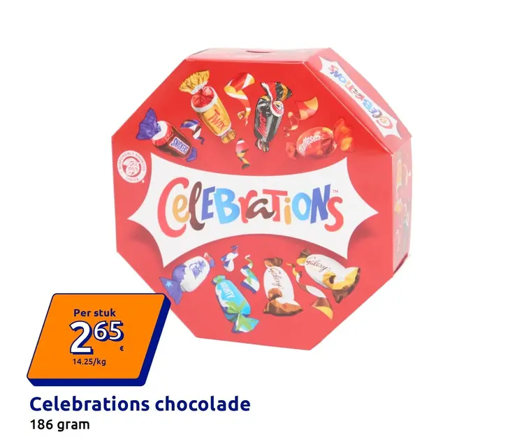 Aanbieding: Celebrations chocolade