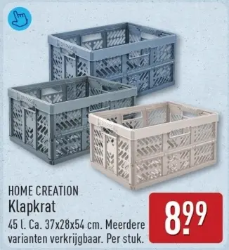 Aanbieding: Klapkrat
