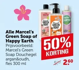 Aanbieding: Alle Marcel's Green Soap of Happy Earth