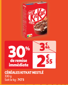 Offre: CÉRÉALES KITKAT