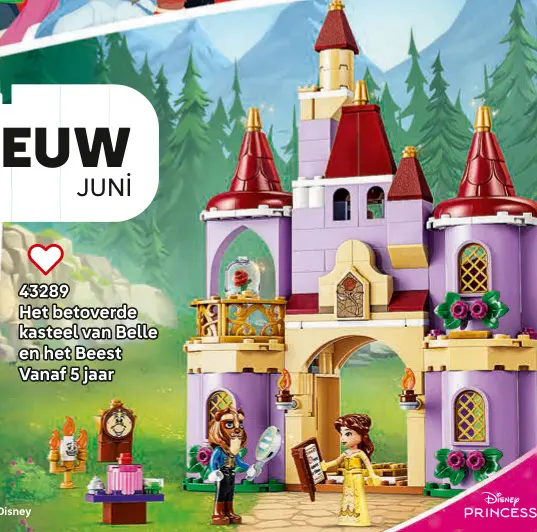 Aanbieding: Het betoverde kasteel van Belle en het Beest 43289
