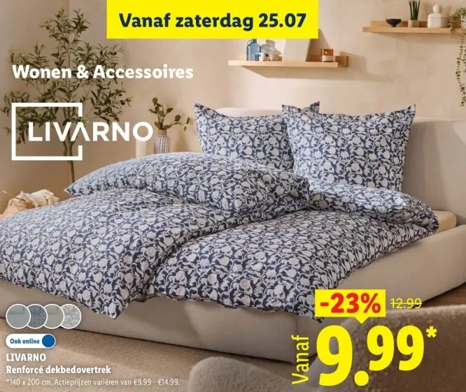 Aanbieding: Renforcé dekbedovertrek