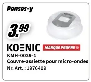 Offre: Couvre-assiette pour micro-ondes