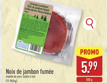 Offre: Noix de jambon fumée