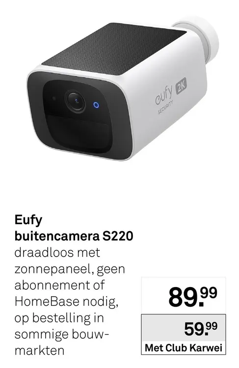 Aanbieding: Buitencamera S220