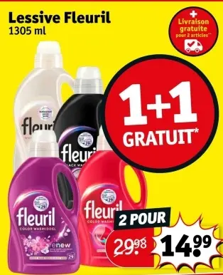 Offre: Lessive Fleuril