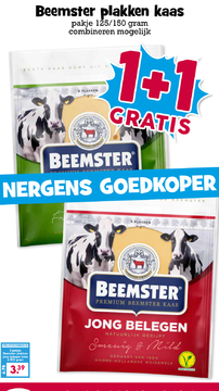 Aanbieding: Beemster plakken kaas