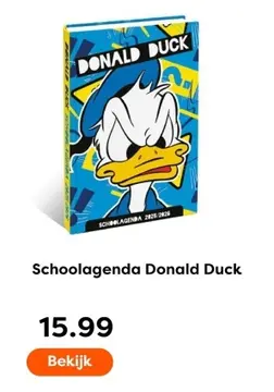 Aanbieding: Schoolagenda Donald Duck