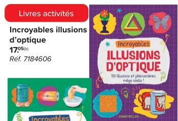 Offre: Incroyables illusions d'optique