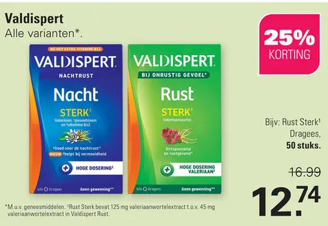 Aanbieding: Valdispert Nachtrust Nacht Sterk / Rust Sterk