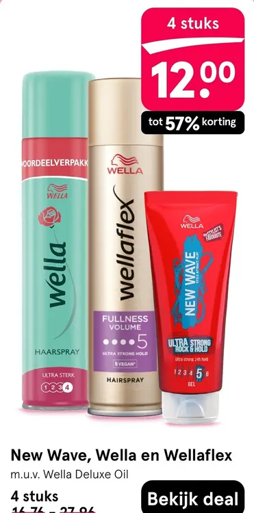 Aanbieding: Haarspray, mousse of gel