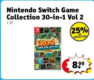 Offre: Nintendo Switch Game Collection 30-in-1 Vol 2