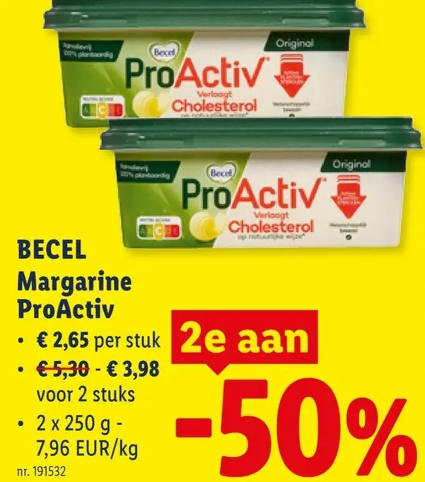 Promotie: Margarine ProActiv