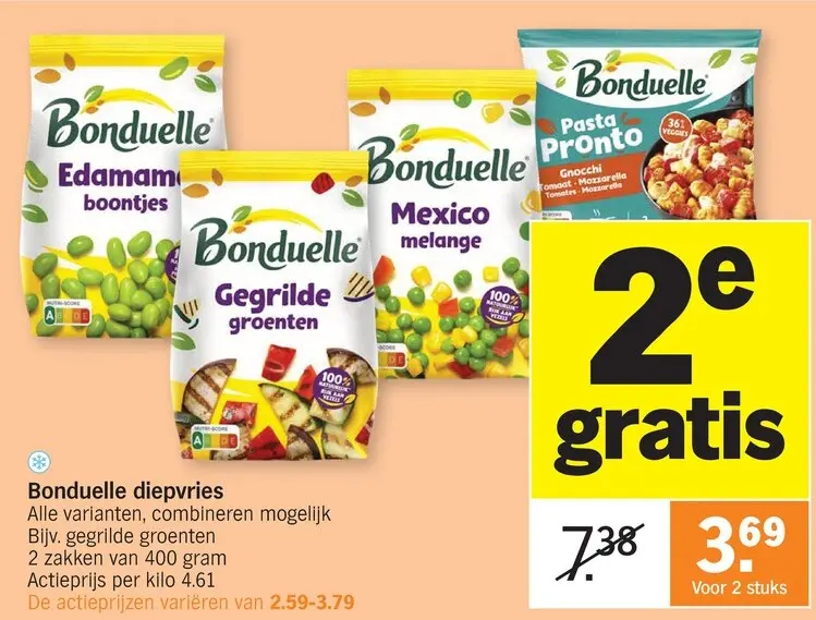 Promotie: Bonduelle diepvries