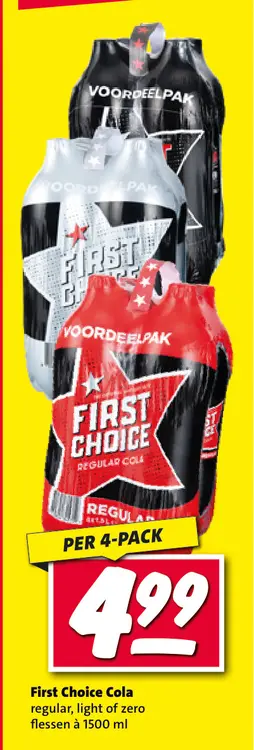 Aanbieding: First Choice Cola