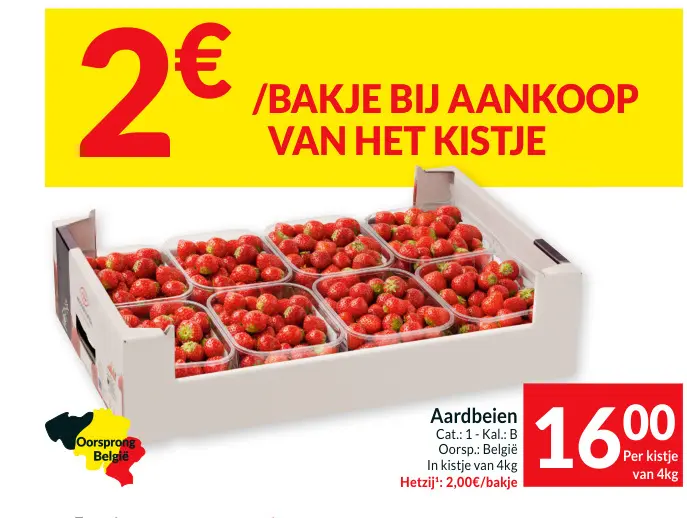 Promotie: Aardbeien