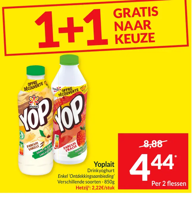 Promotie: Drinkyoghurt