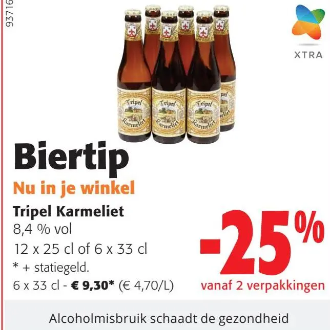 Aanbieding: Tripel Karmeliet