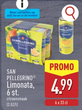 Aanbieding: SAN PELLEGRINO® Limonata