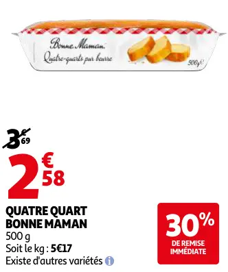 Promotie: Quatre quart