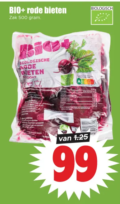 Aanbieding: Rode bieten