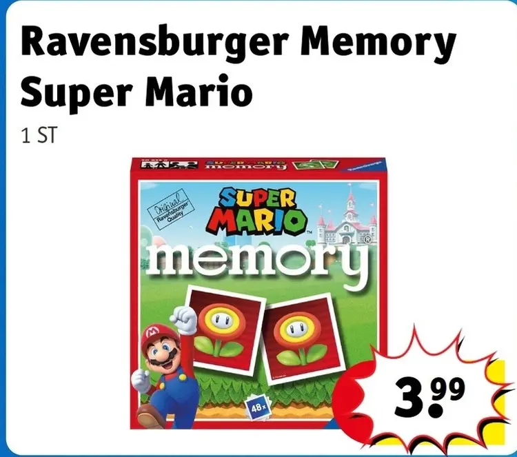 Offre: Memory Super Mario