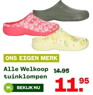 Aanbieding: Welkoop tuinklompen