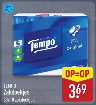 Aanbieding: Zakdoekjes