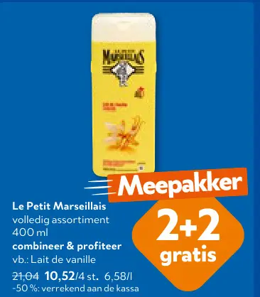 Promotie: Le Petit Marseillais